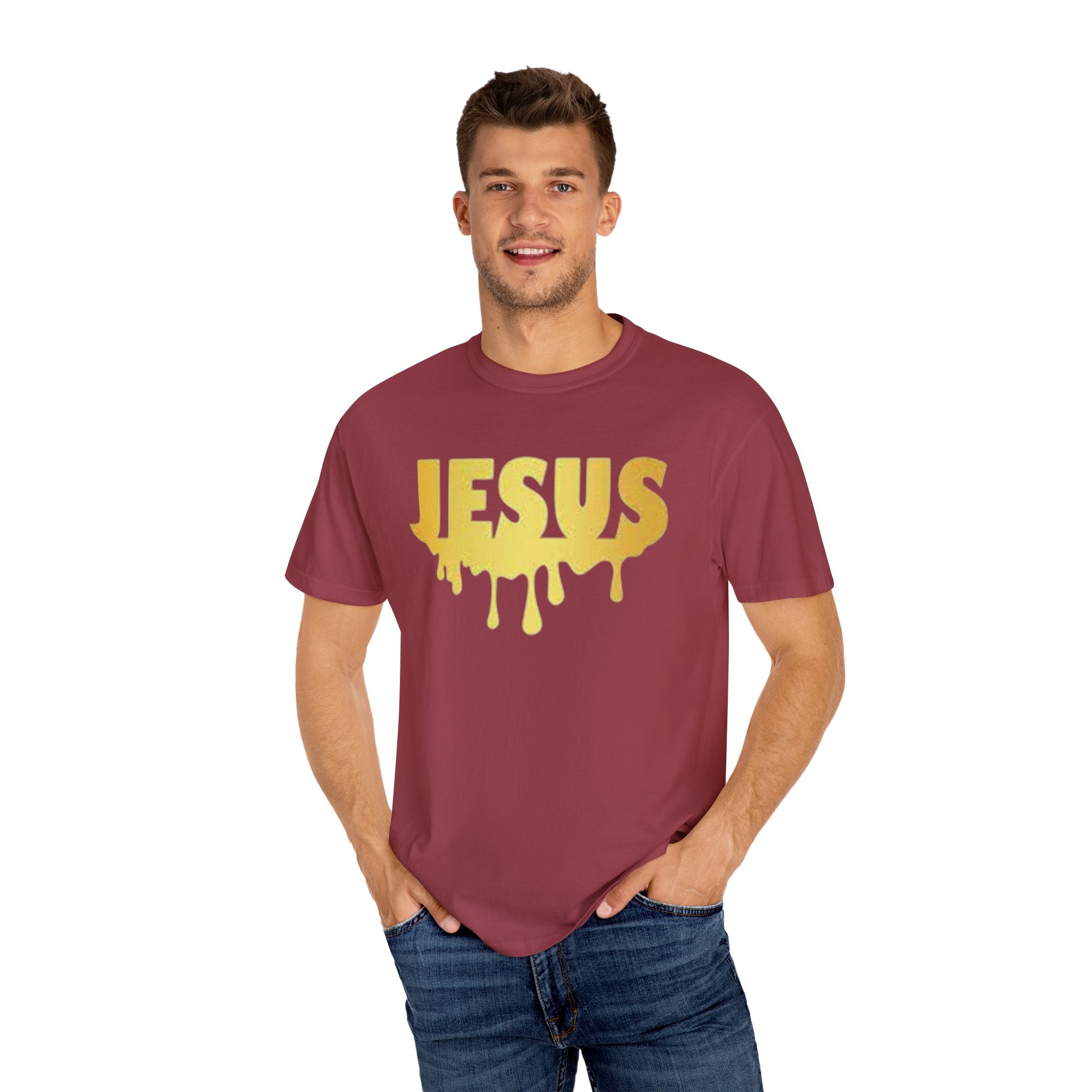 Drip 4 Jesus T-shirt - G.O.A.T - God over all things