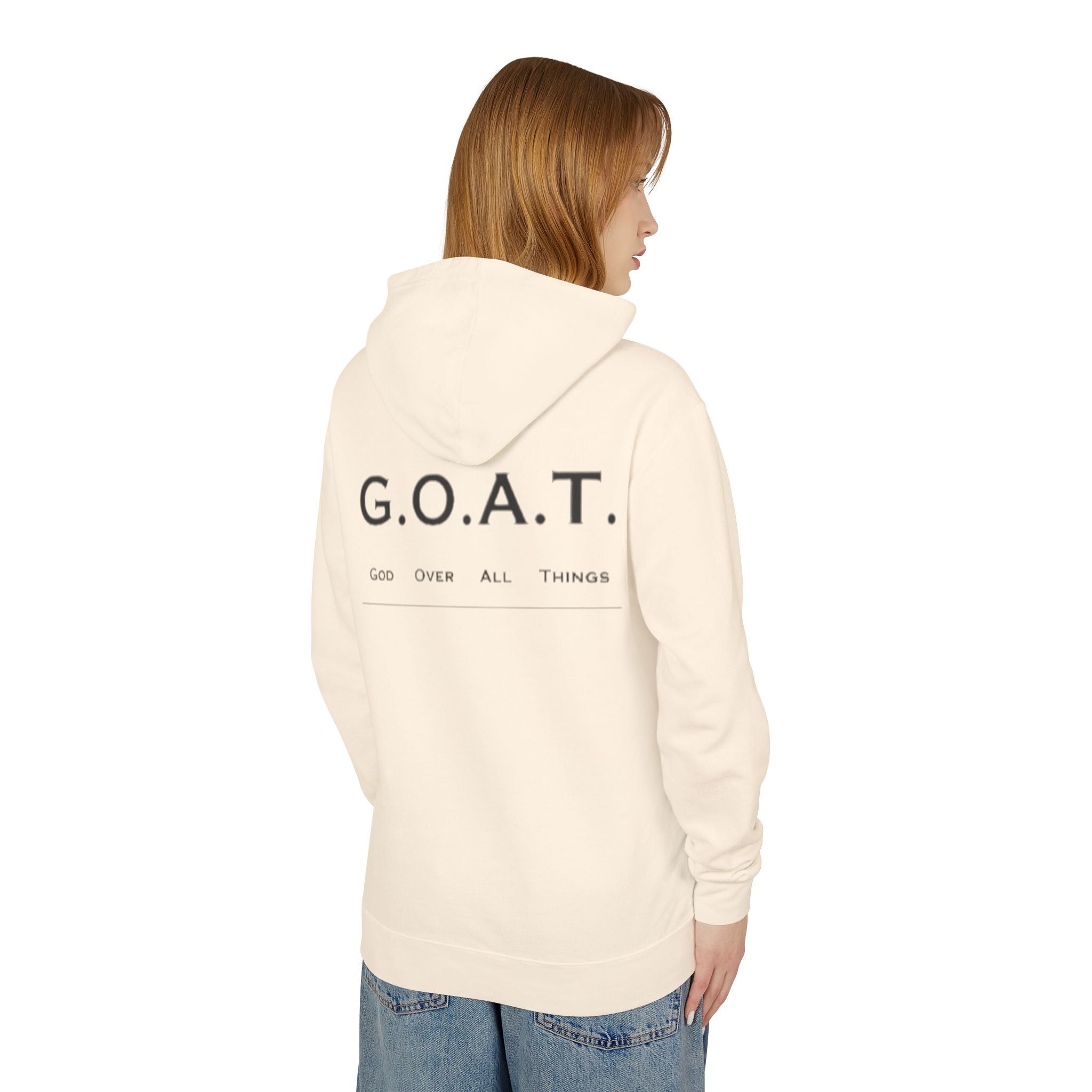 G.O.A.T Sweatshirt (God Over All Things) Jesus Drip
