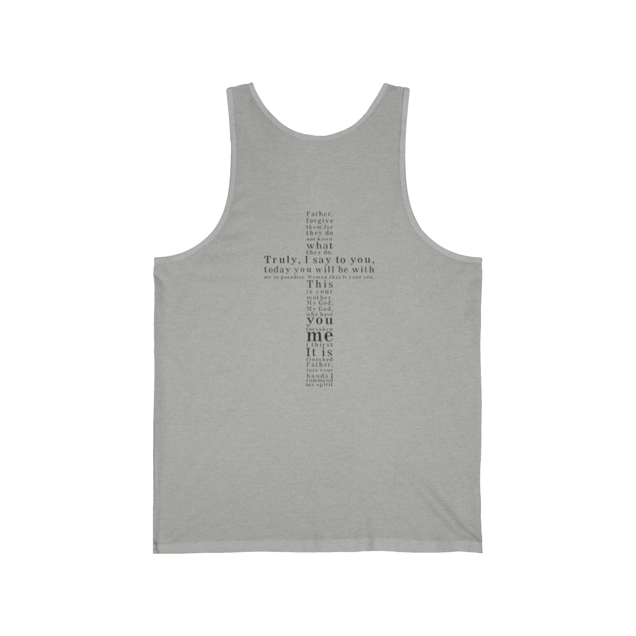 Forgive them Father - Tank Top - Faith-Based Apparel
