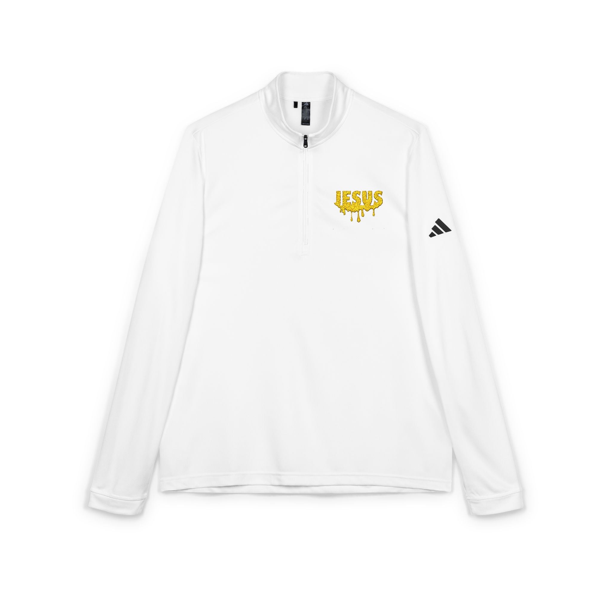Drip 4 Jesus - adidas® Quarter-Zip Pullover