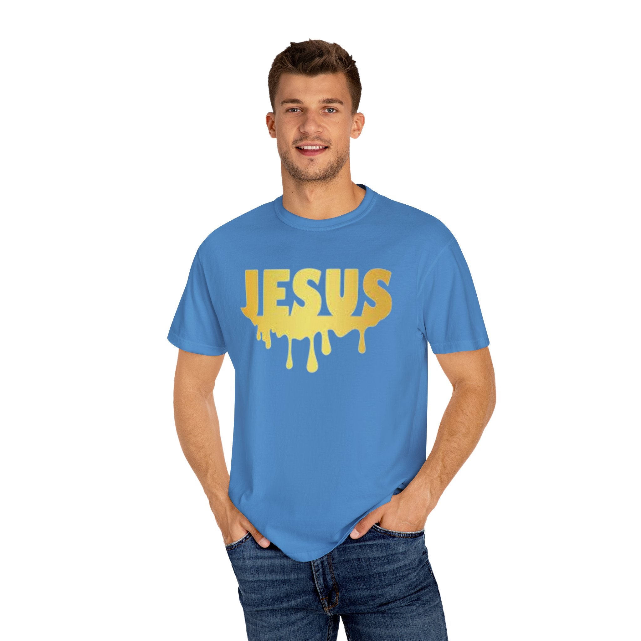 Drip 4 Jesus T-shirt - G.O.A.T - God over all things