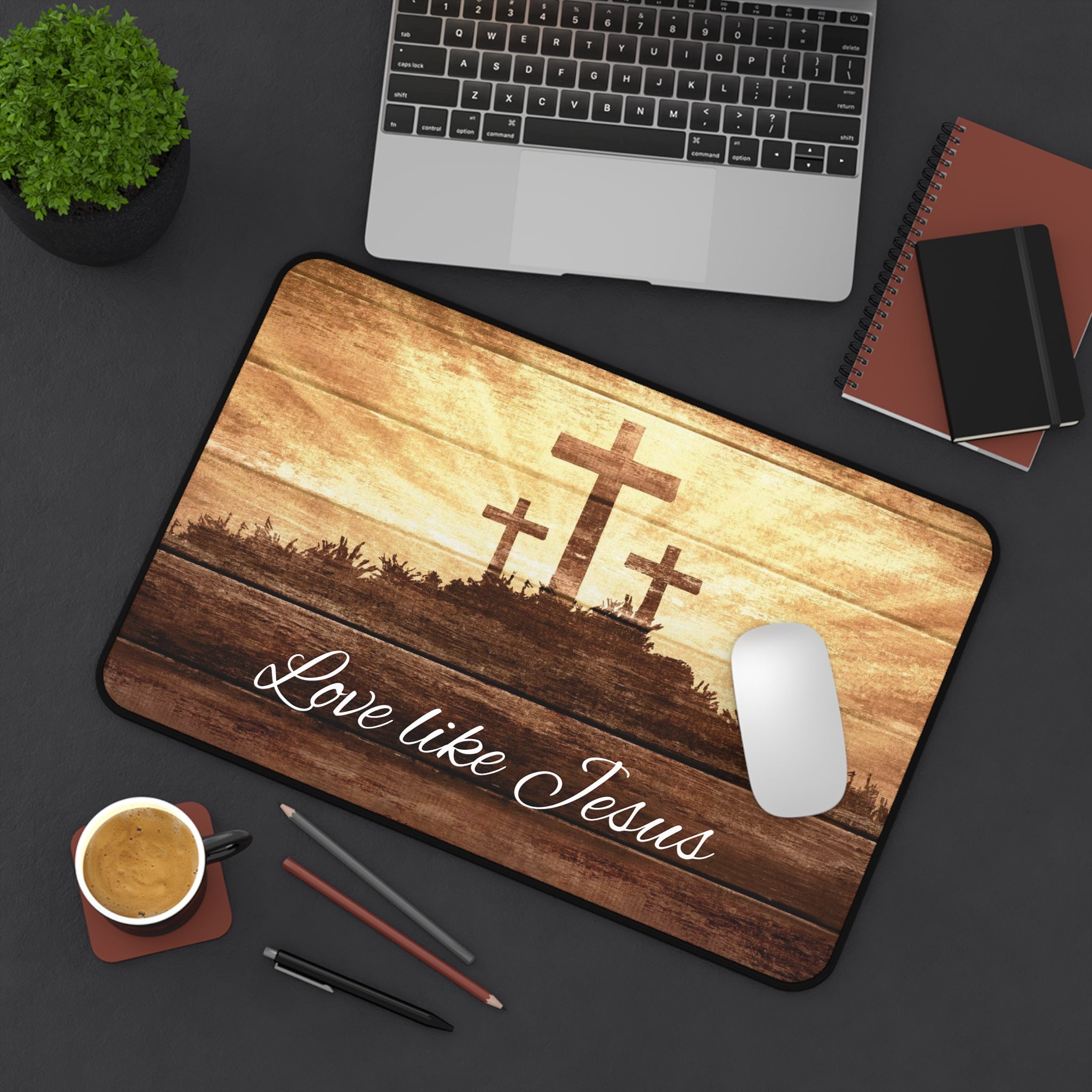 Love Like Jesus Computer Desk Mat