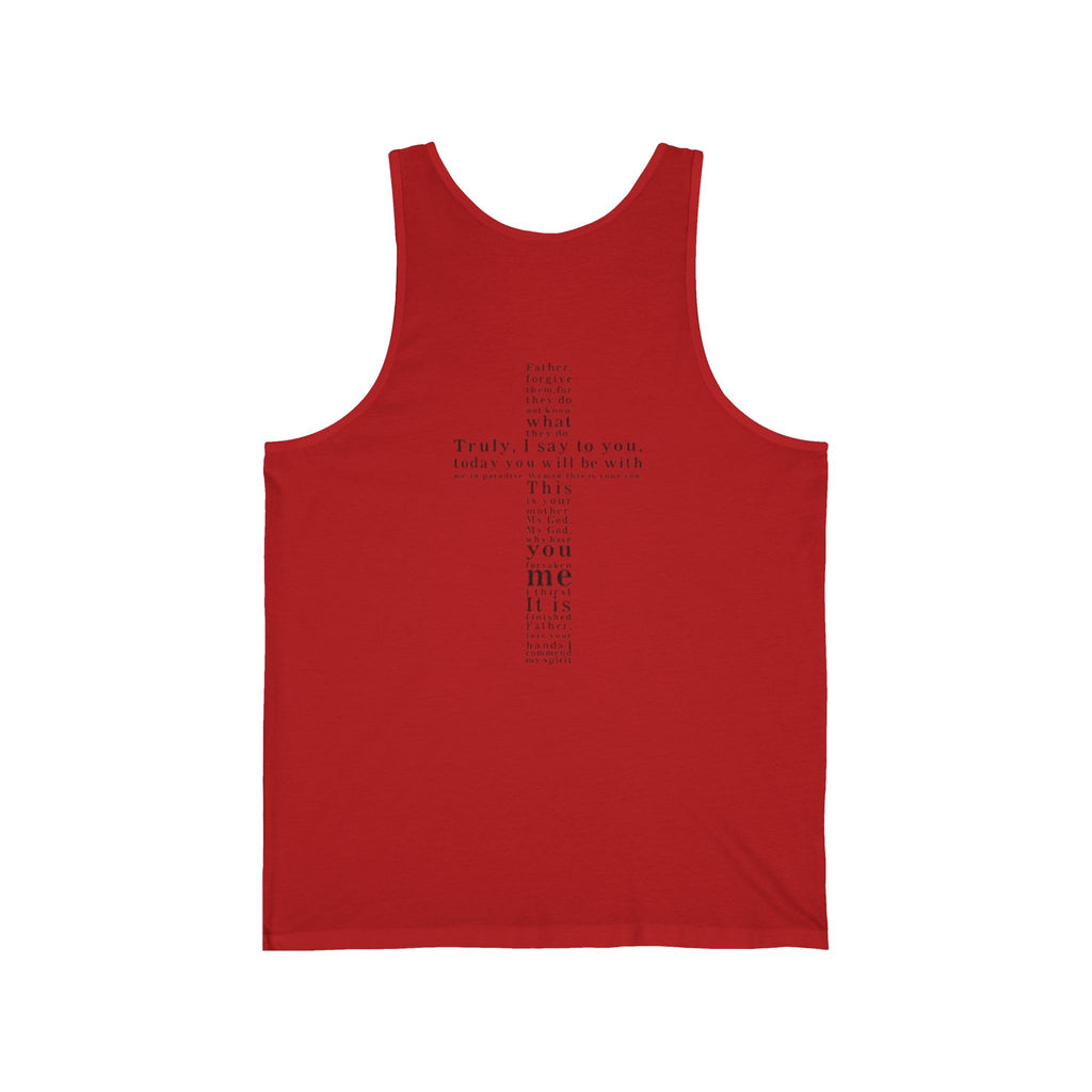 Forgive them Father - Tank Top - Faith-Based Apparel