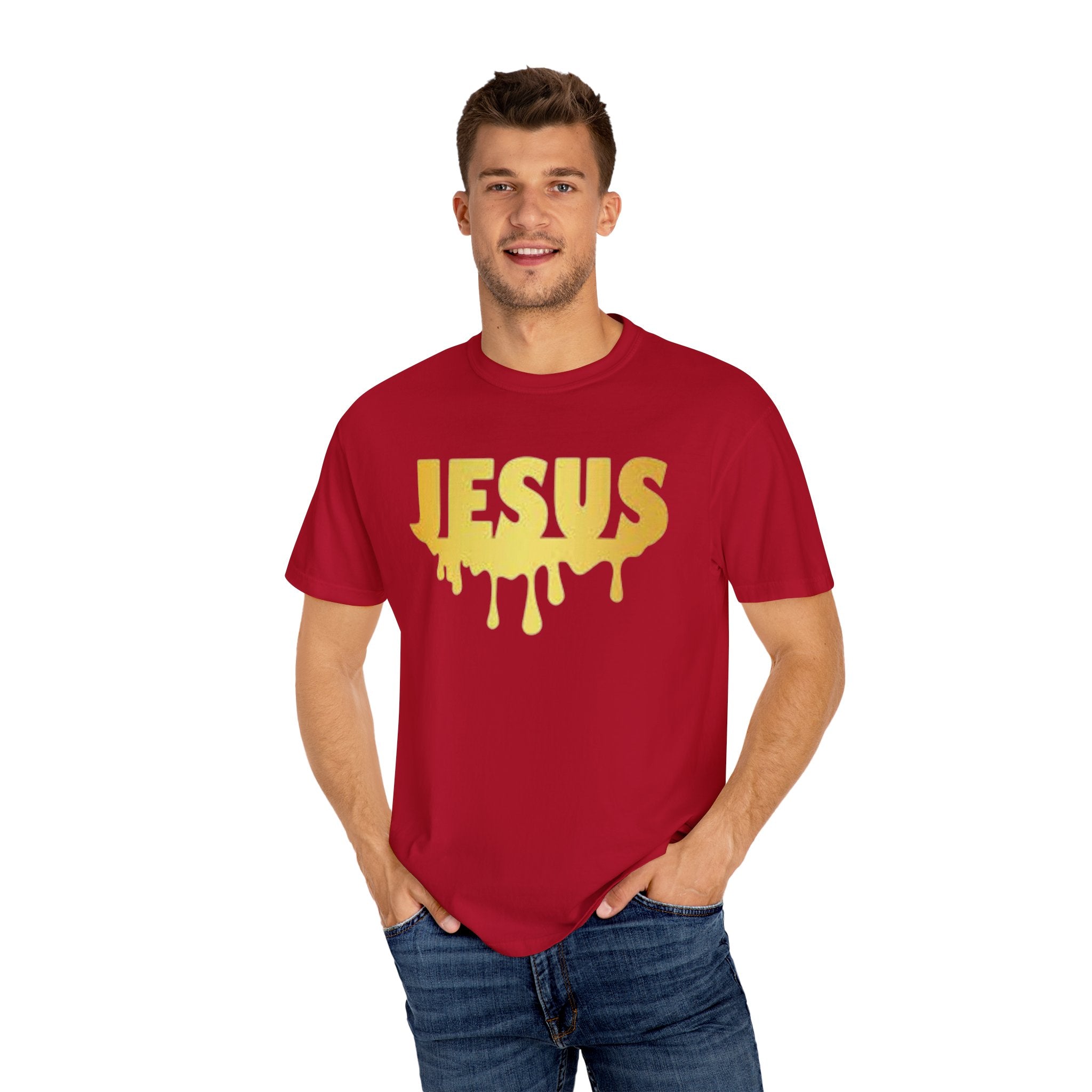 Drip 4 Jesus T-shirt - G.O.A.T - God over all things