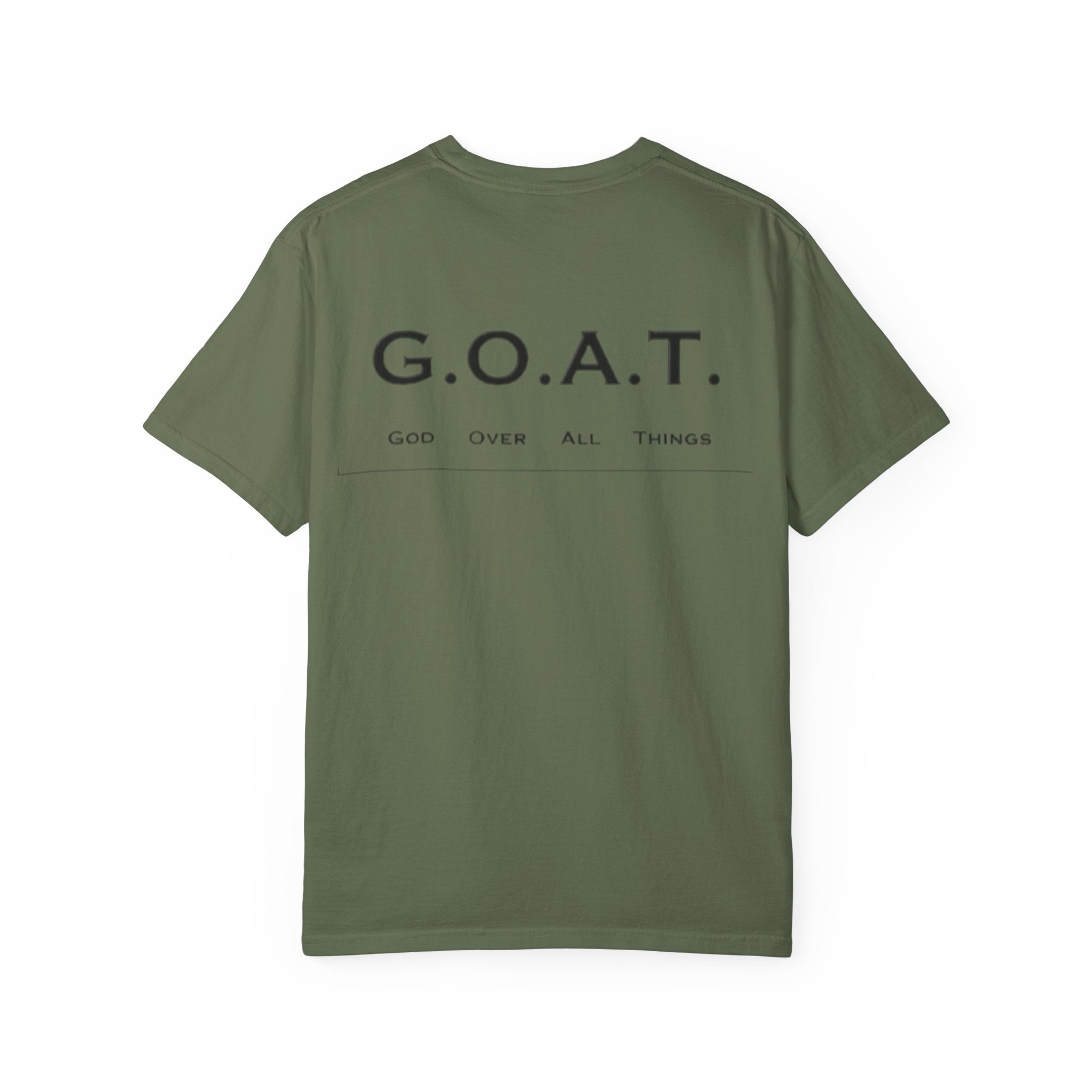 Drip 4 Jesus T-shirt - G.O.A.T - God over all things