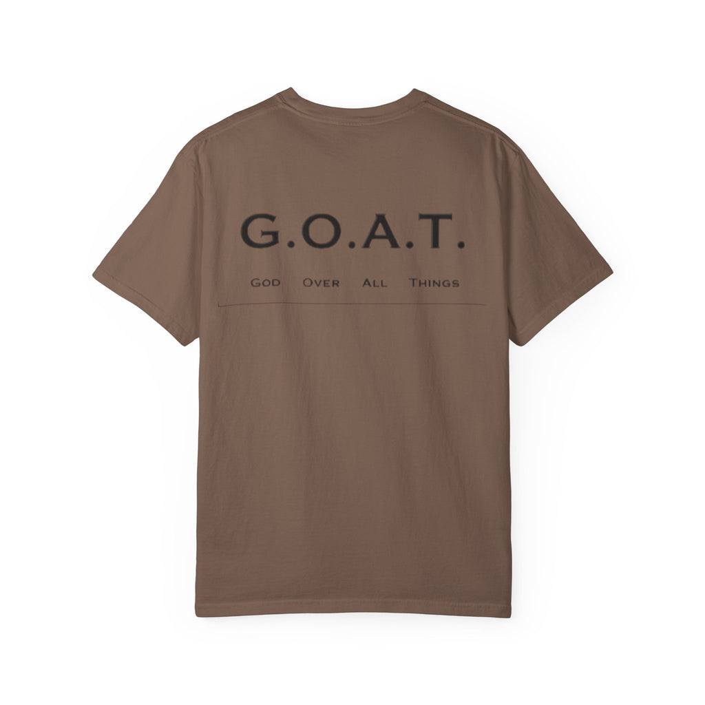 Drip 4 Jesus T-shirt - G.O.A.T - God over all things