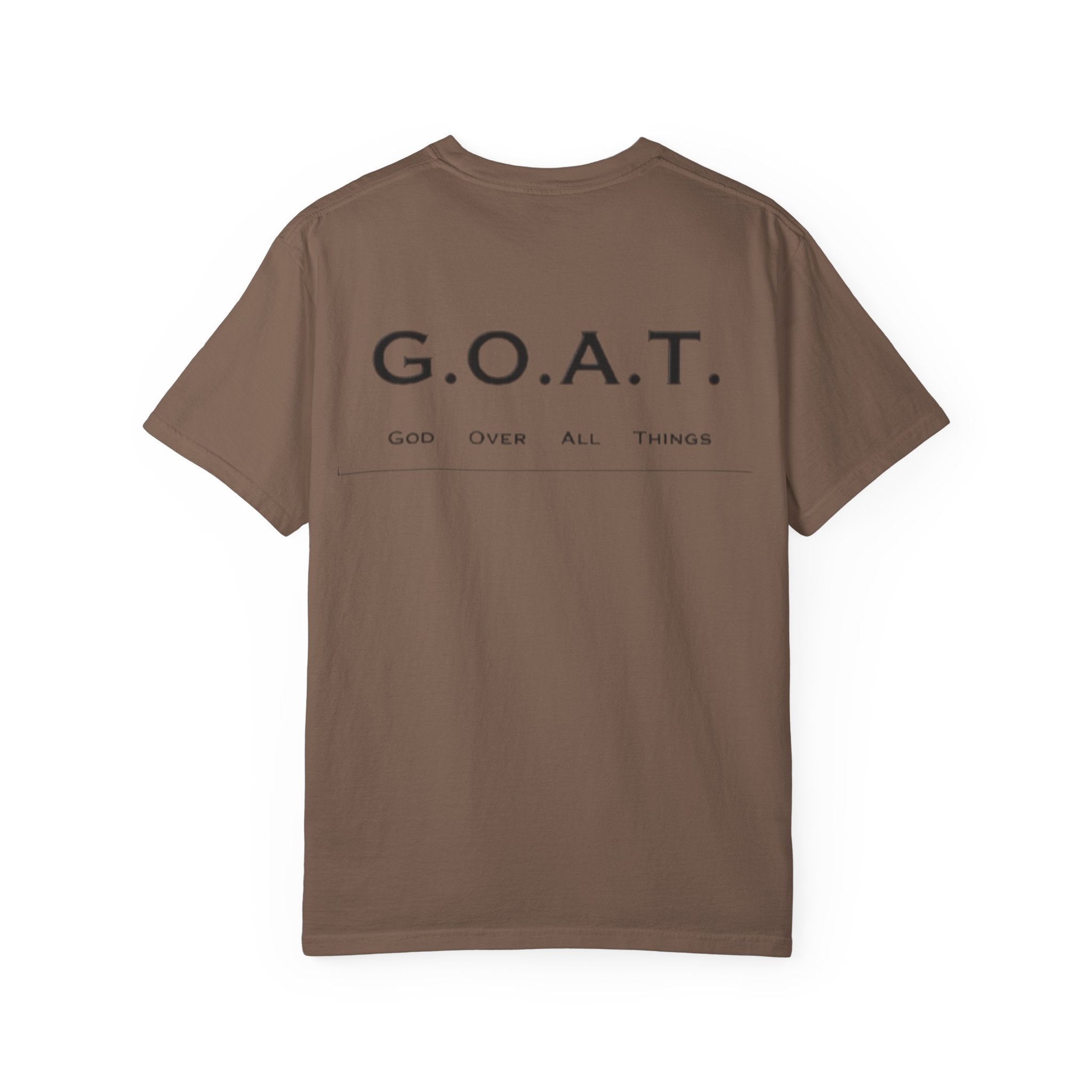 Drip 4 Jesus T-shirt - G.O.A.T - God over all things