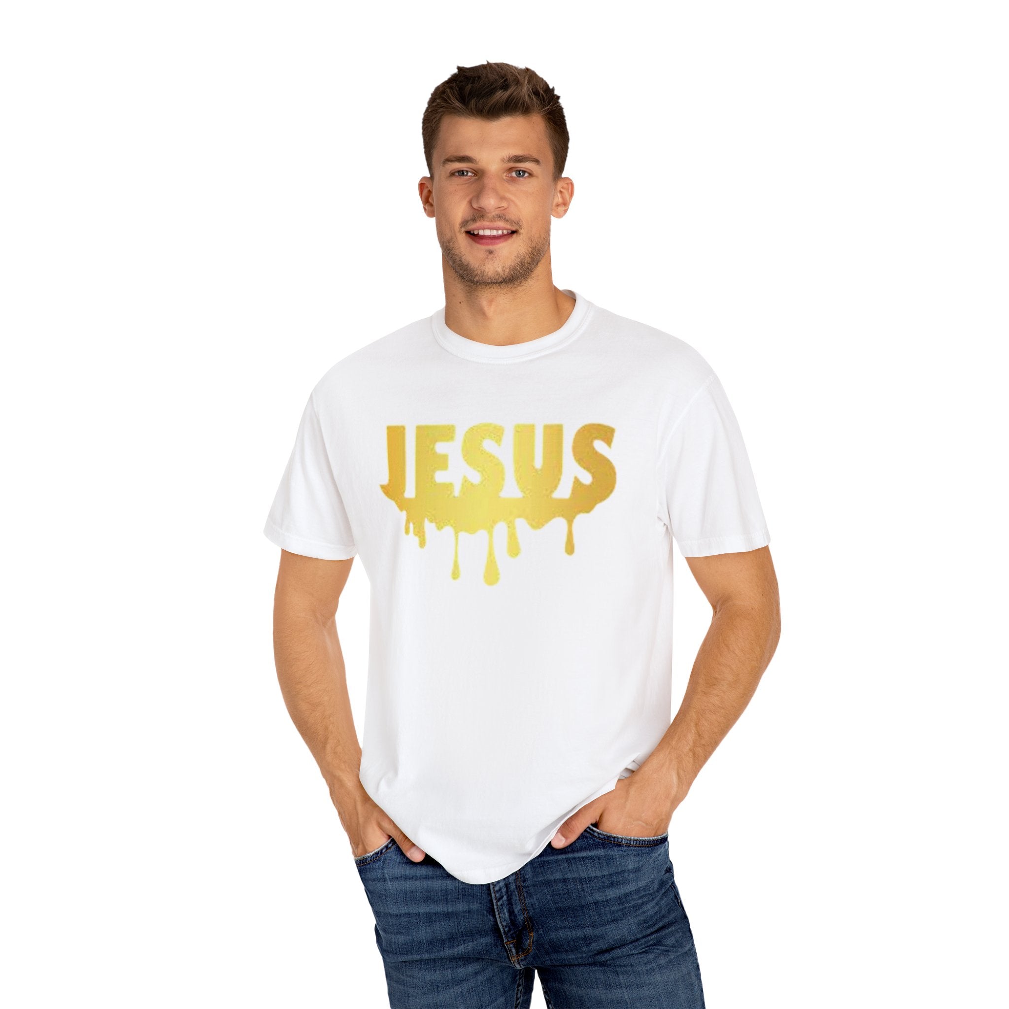 Drip 4 Jesus T-shirt - G.O.A.T - God over all things