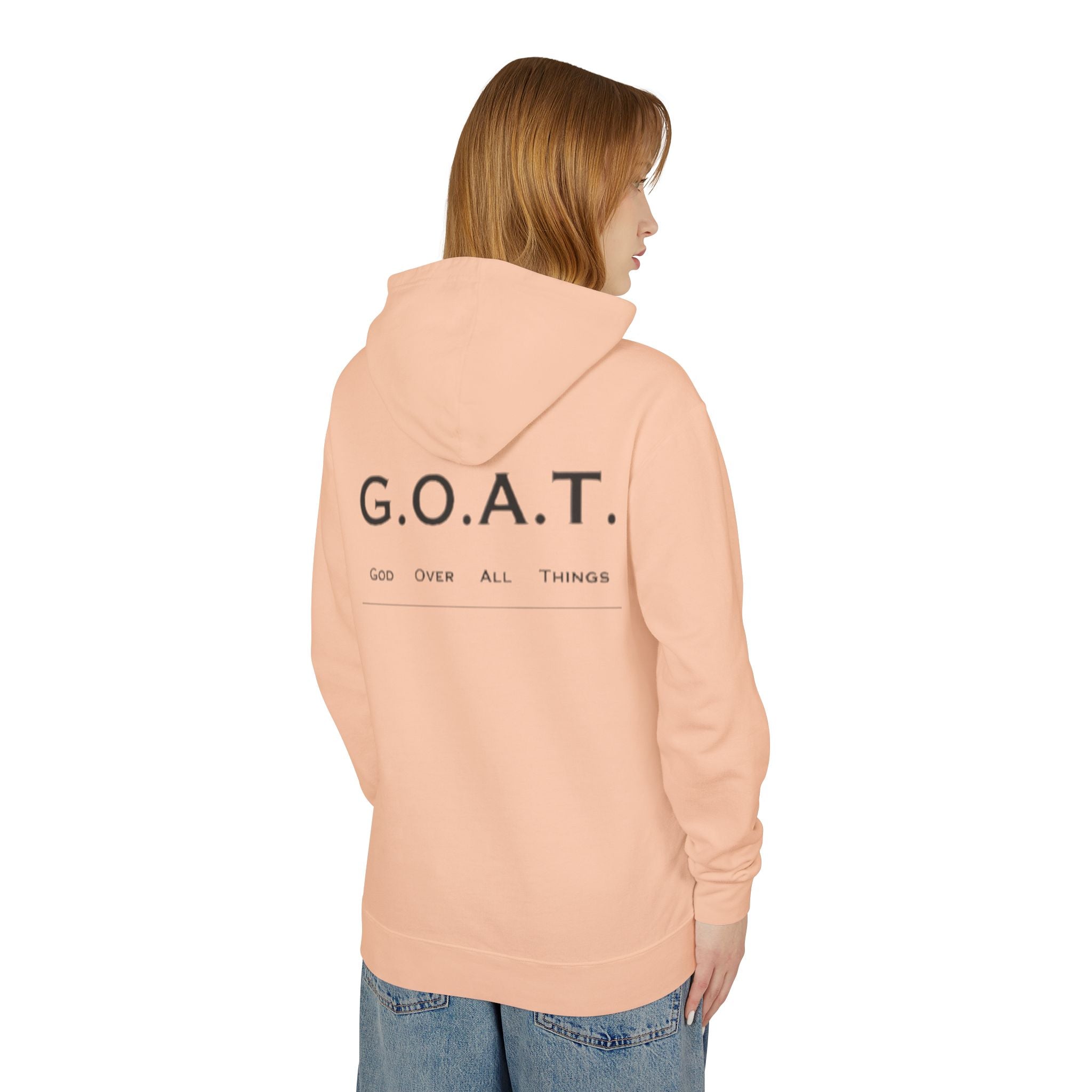 G.O.A.T Sweatshirt (God Over All Things) Jesus Drip
