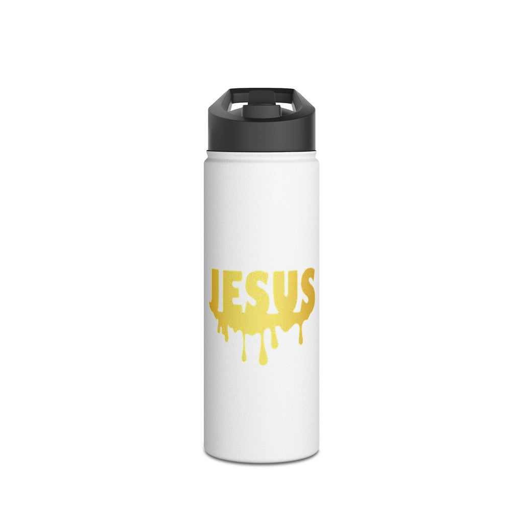 Stainless Steel Water Bottle, Jesus Edition