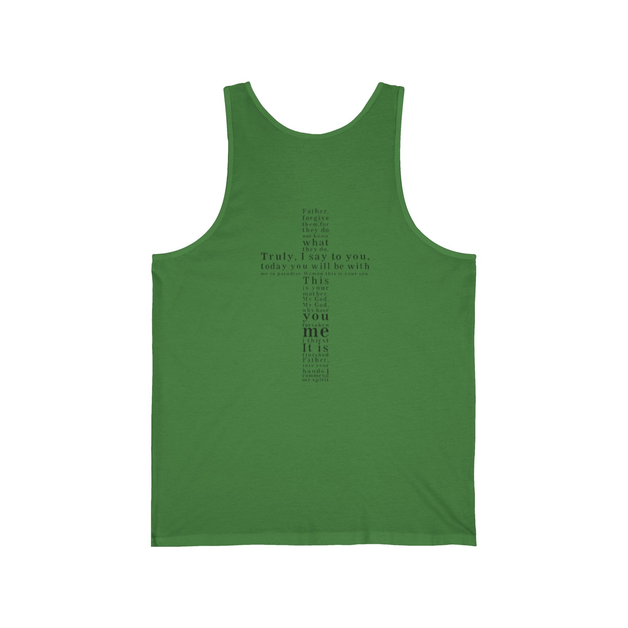 Forgive them Father - Tank Top - Faith-Based Apparel
