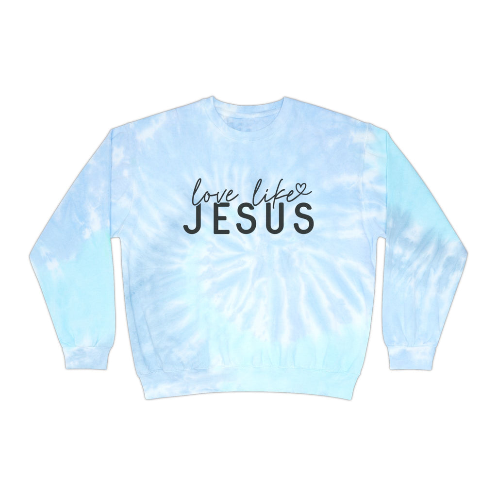Love Like Jesus - Tie-Dye Sweater