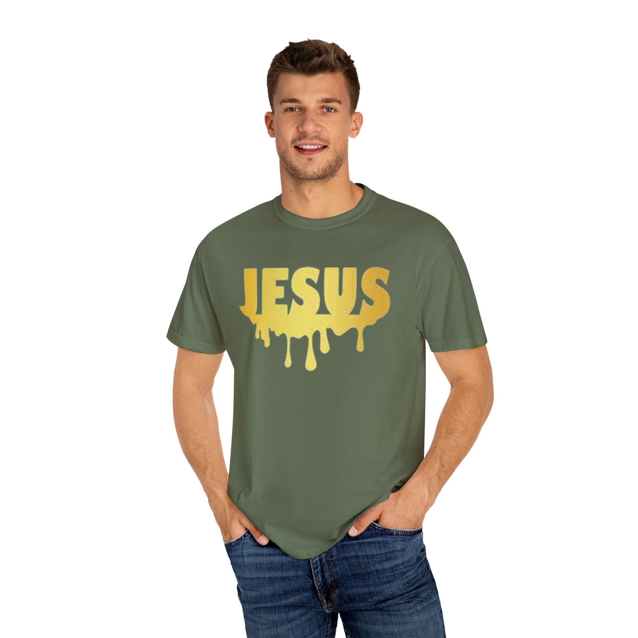 Drip 4 Jesus T-shirt - G.O.A.T - God over all things