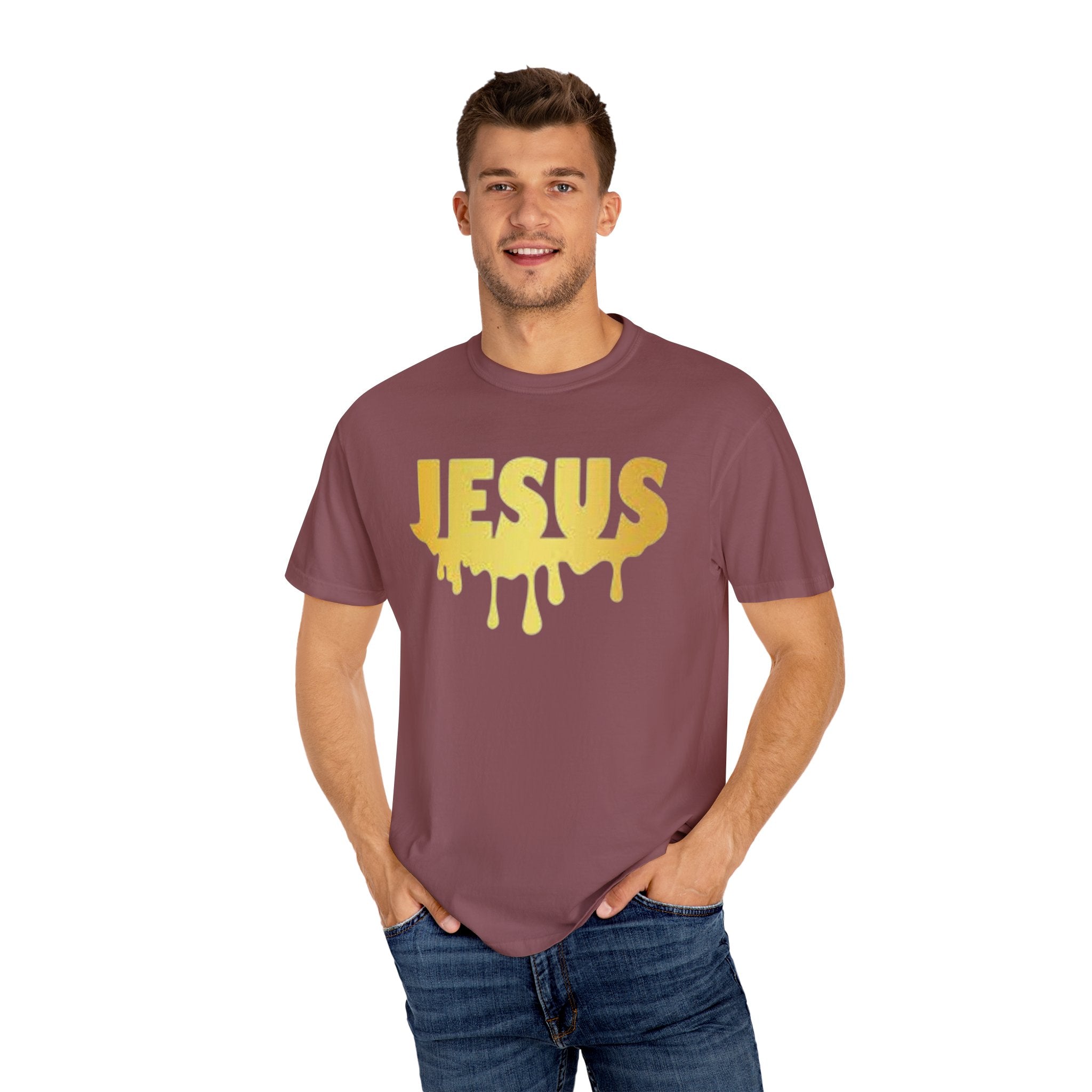 Drip 4 Jesus T-shirt - G.O.A.T - God over all things